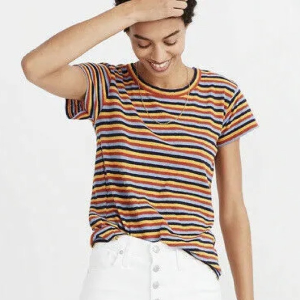 Madewell Perfect Vintage Tee in Stockport Stripe